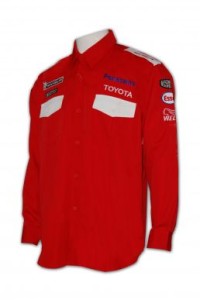 DS015 long sleeves uniform tailor made pockets logo printed uniform company hk hong kong